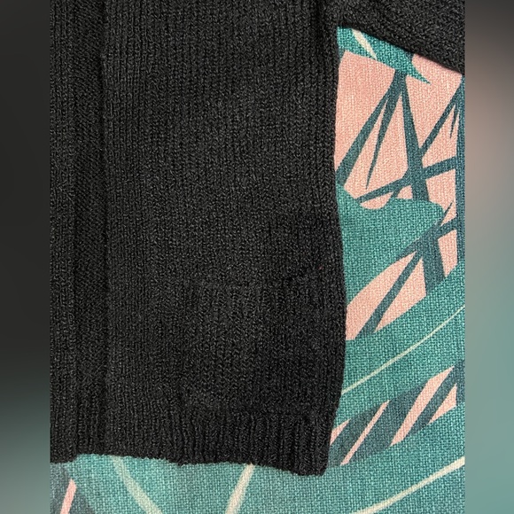 Vintage Nan Dorsey Knit Open Front Kimono Style Cardigan Sweater - Picture 4 of 10